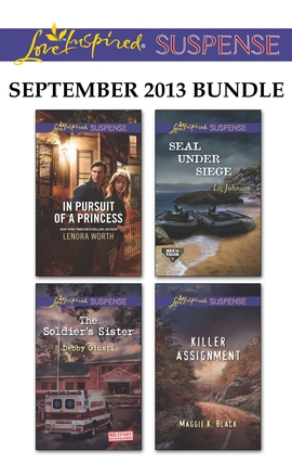 Title details for Love Inspired Suspense September 2013 Bundle: In Pursuit of a Princess\The Soldier's Sister\SEAL Under Siege\Killer Assignment by Lenora Worth - Wait list